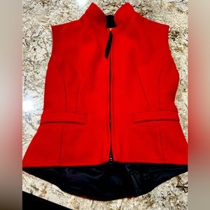 Ladies Schaffer Outfitter Red Vest.